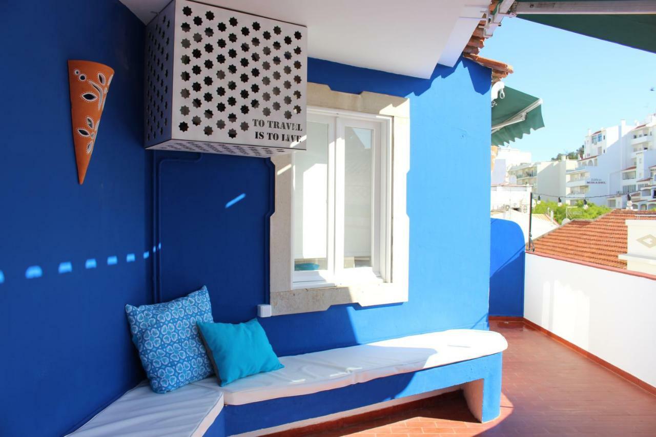 Ferienwohnung Casa Mar Azul Albufeira Exterior foto